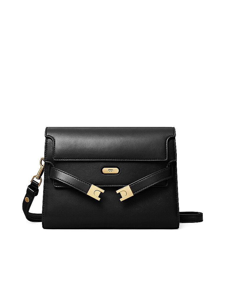 TORY BURCH Ledertasche - Umhängetasche LEE RADZIWILL schwarz damen
